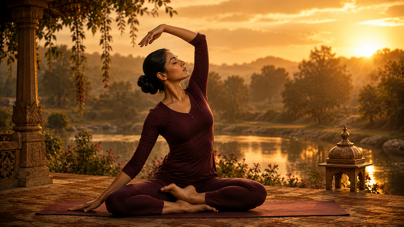 Yoga and wellness practice